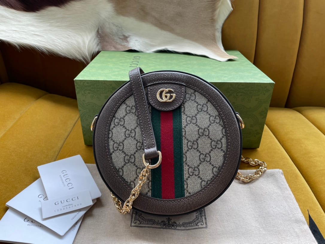 Gucci Ophidia Round Shoulder Bag